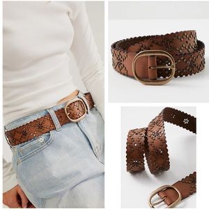 NWT Free People Modern Meadow Stud Belt